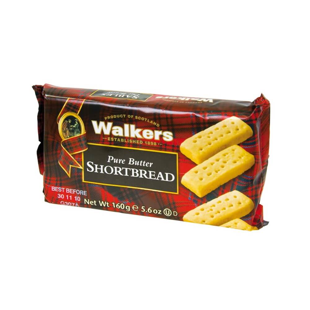 Shortbread tyčinky 160g v celofánu - Walkers