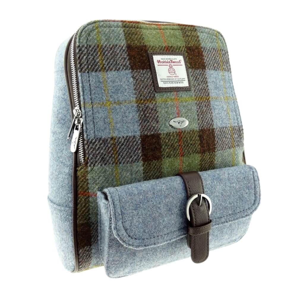 Batoh Naver Harris Tweed Gunn Tartan - Glen Appin