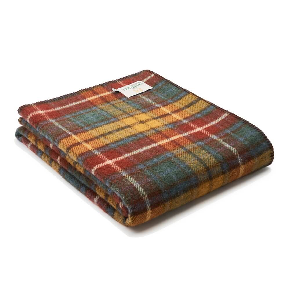 Vlněná deka Tartan Antique Buchanan (bez třásní) 200 x 150 cm Tweedmill