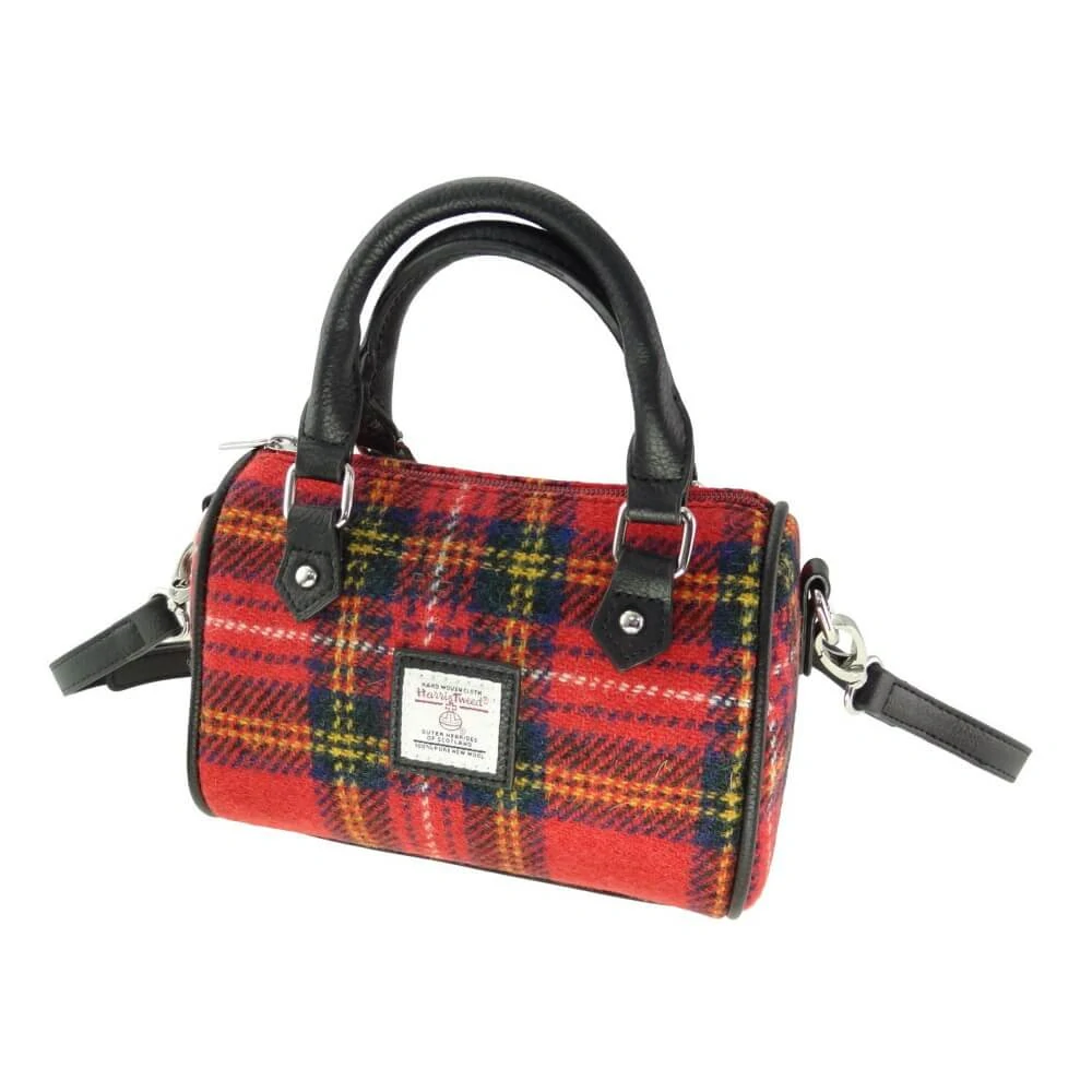 Kabelka Kilbride Harris Tweed Royal Stewart - Glen Appin