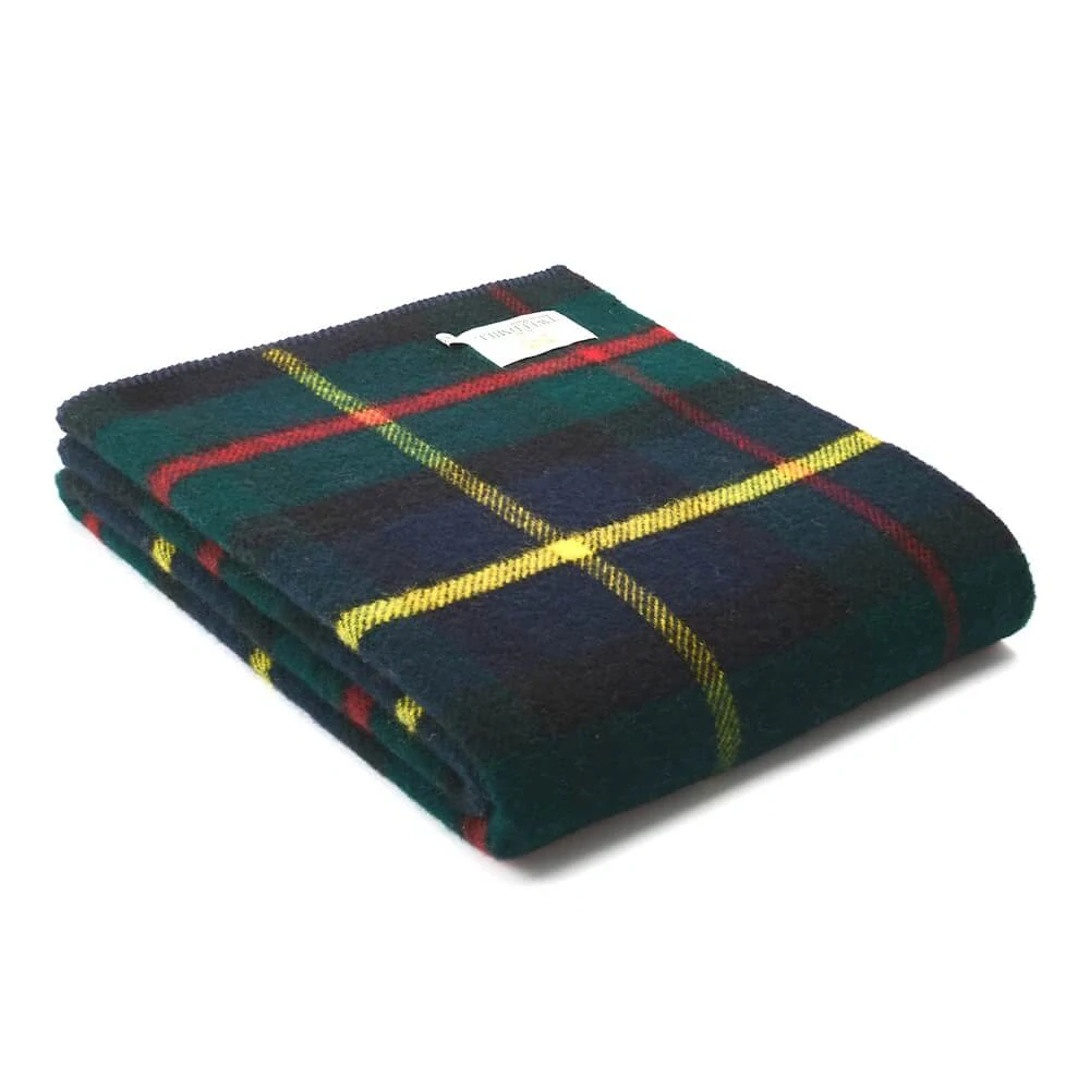 Vlněná deka Tartan Hunting McLeod (bez třásní) 200 x 150 cm Tweedmill