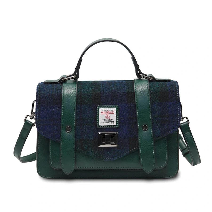 Kabelka The Medium Satchel Black Watch - Islander