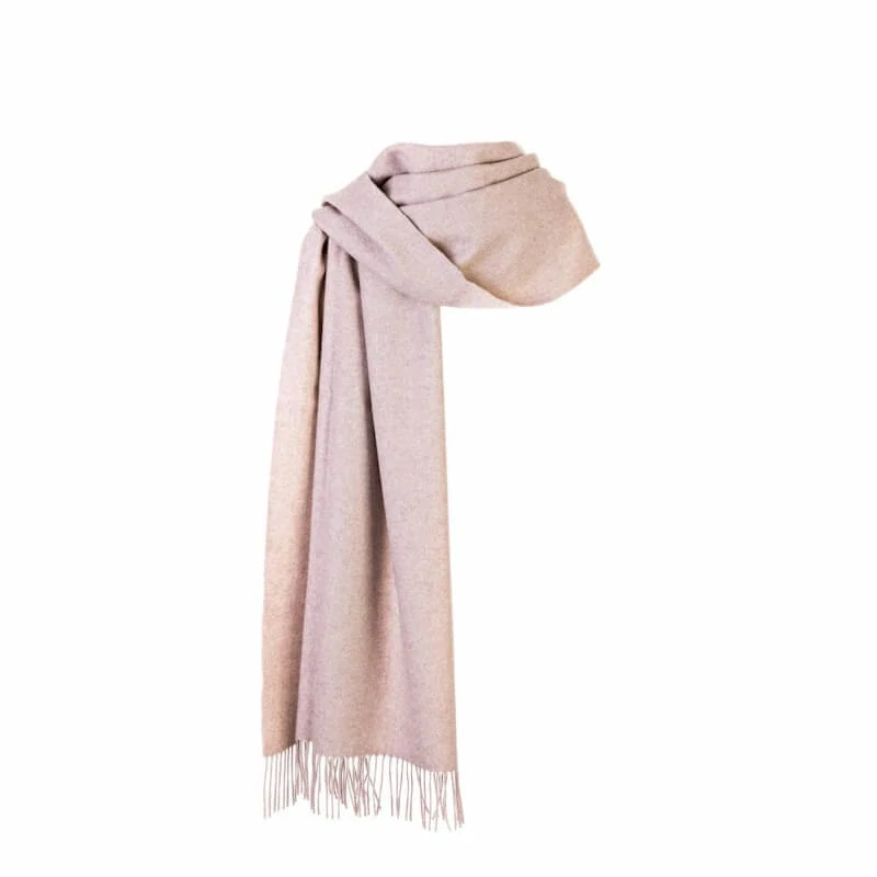 Pashmina / wrap z jemné Merino vlny Solid Sand 200x76 cm - John Hanly