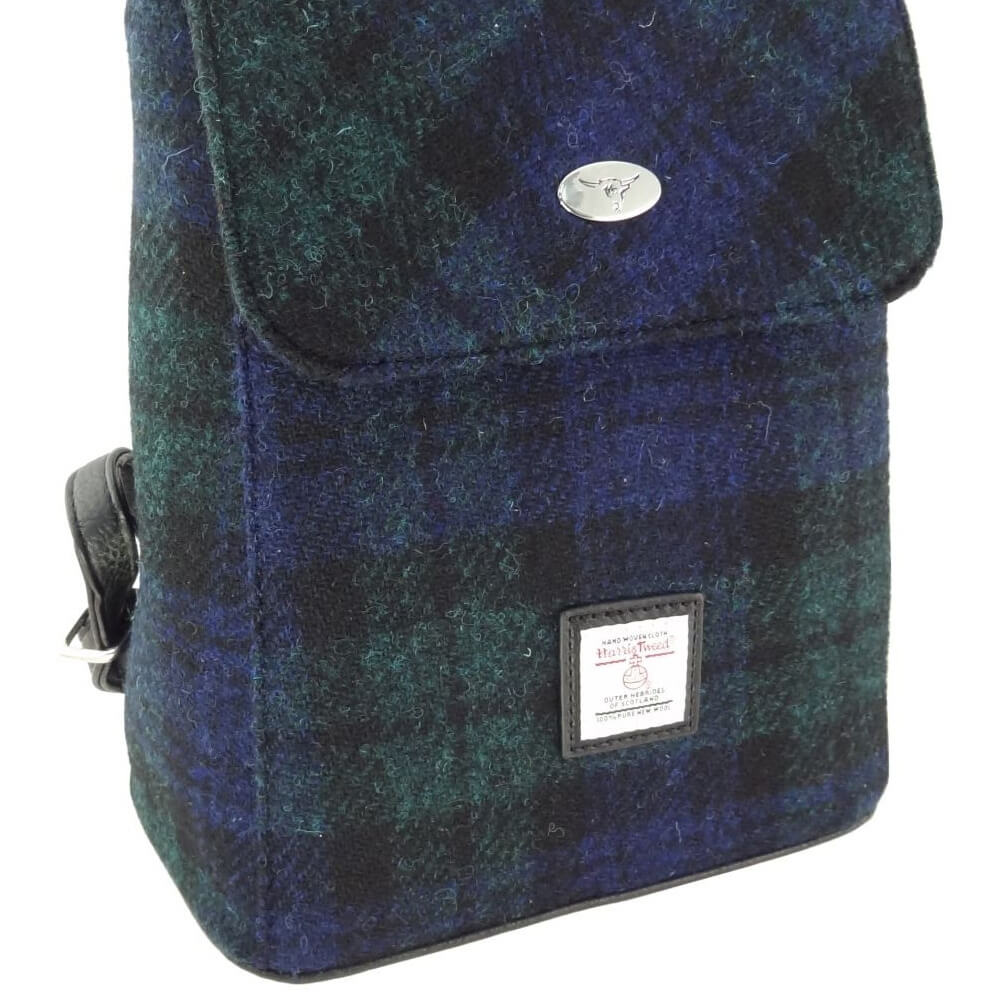 Batoh Tummel Harris Tweed - Black Watch