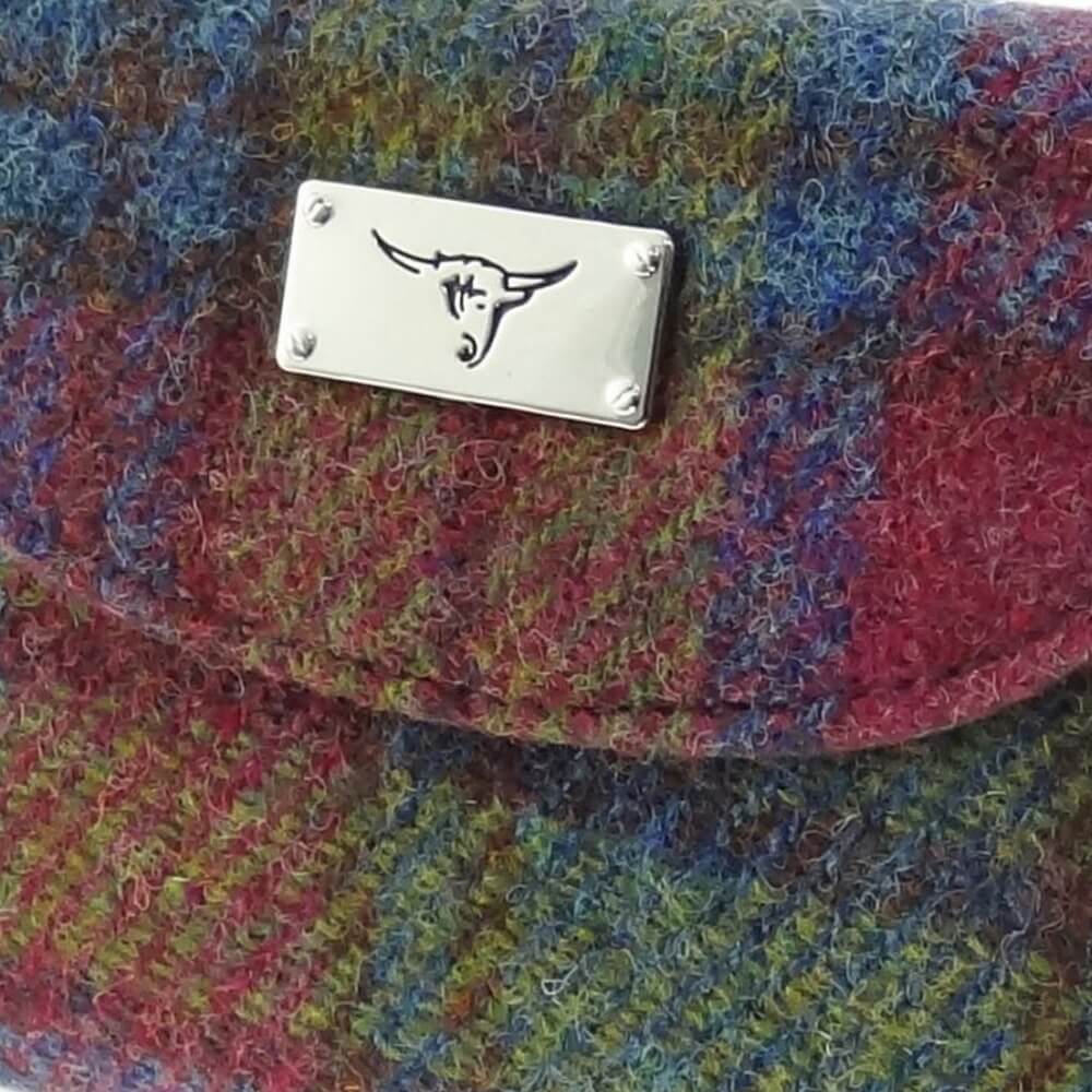 Peněženka Jura Harris Tweed Multi Colour Tartan - Glen Appin