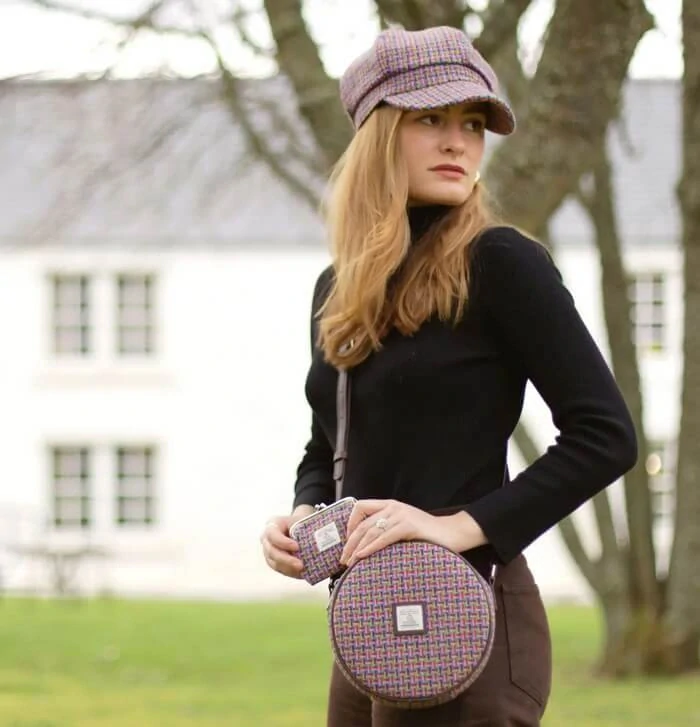 Kabelka Bannock Harris Tweed - Jazzy Weave