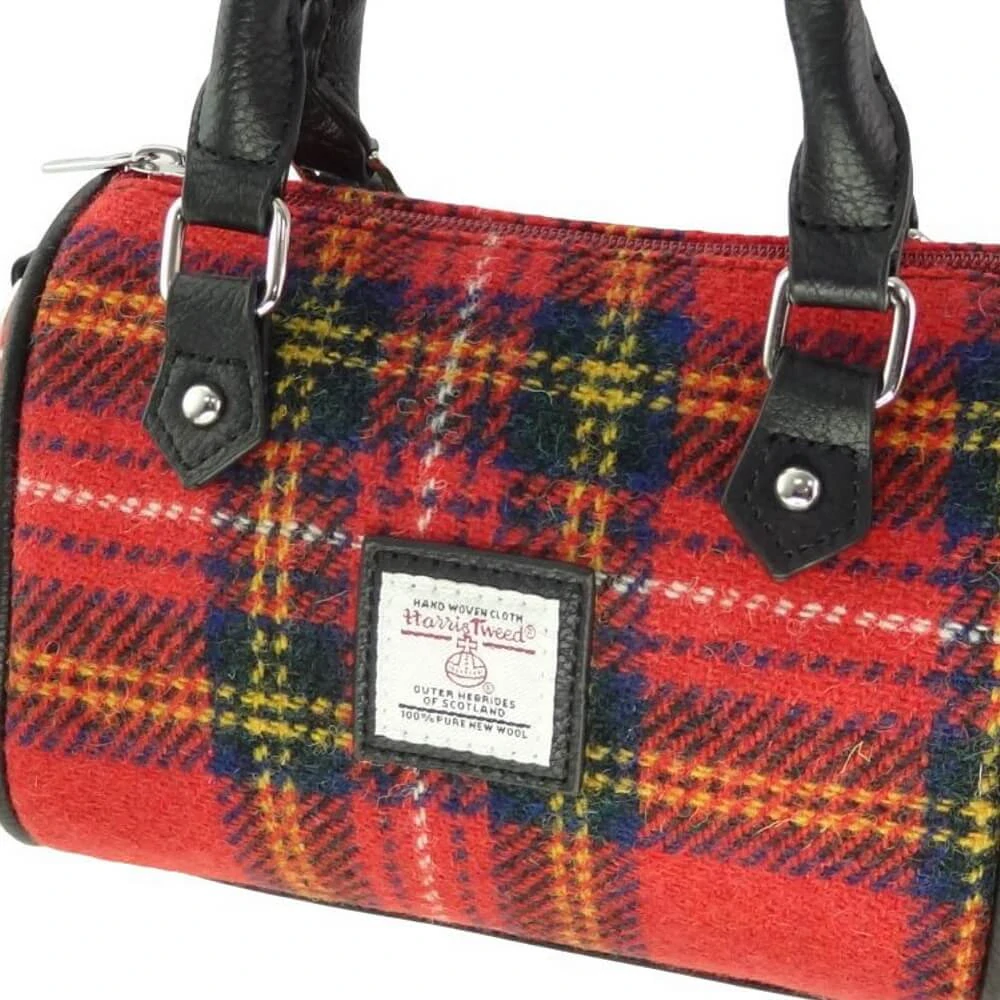 Kabelka Kilbride Harris Tweed Royal Stewart - Glen Appin