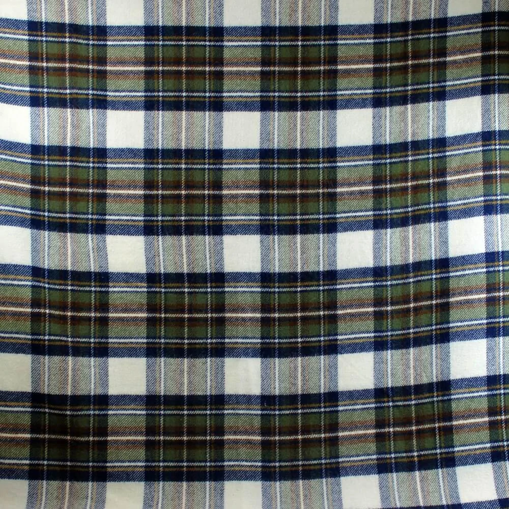 Vlněná deka Tartan Blue Dress Stewart (bez třásní) 200 x 150 cm Tweedmill
