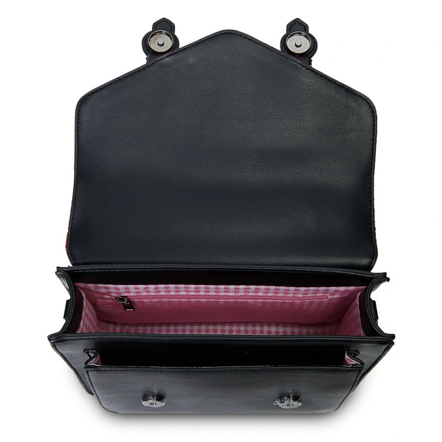 Kabelka The Medium Calton Satchel Fuchsia Tartan - Islander