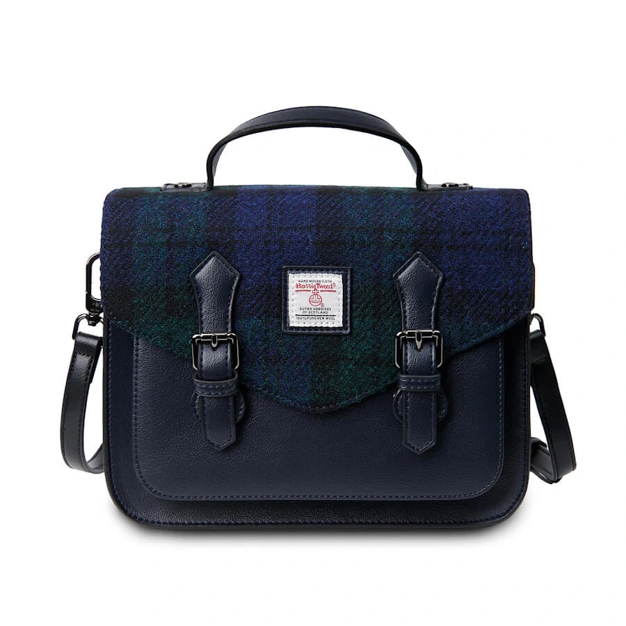 Kabelka The Medium Calton Satchel Black Watch - Islander