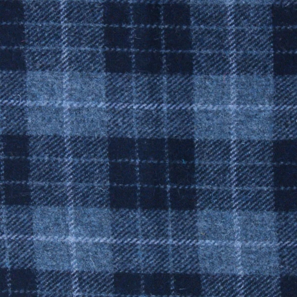 Kabelka Cassley Harris Tweed - Grey Black Tartan