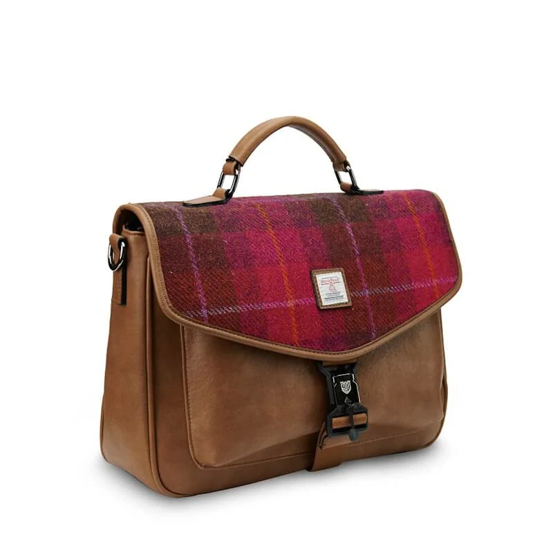 Aktovka / batoh Fuchsia Tartan - Islander
