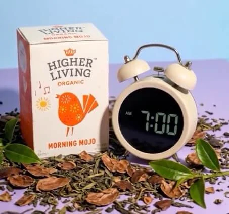 Zelený energizující čaj Kouzelné ráno BIO - Higher Living (15 sáčků)