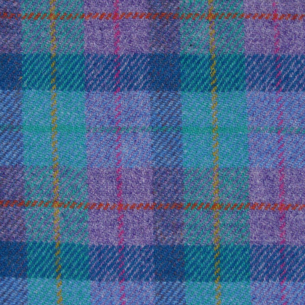 Batoh Tummel Harris Tweed - Green Purple Check