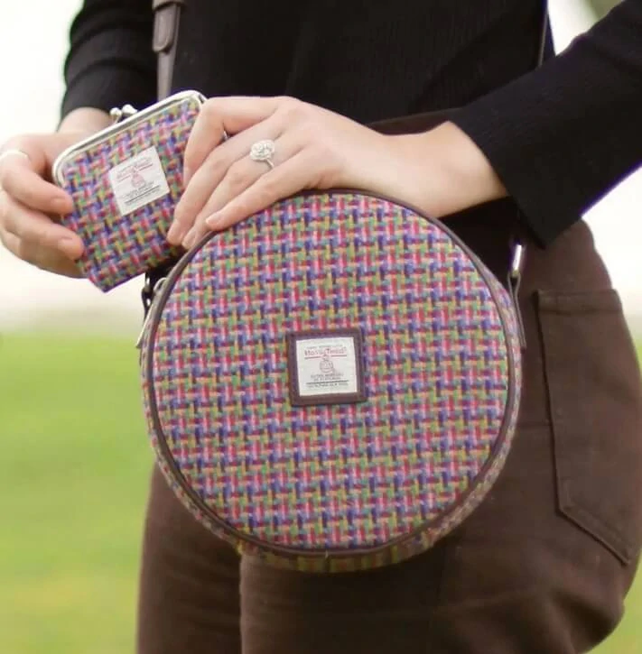Kabelka Bannock Harris Tweed - Jazzy Weave