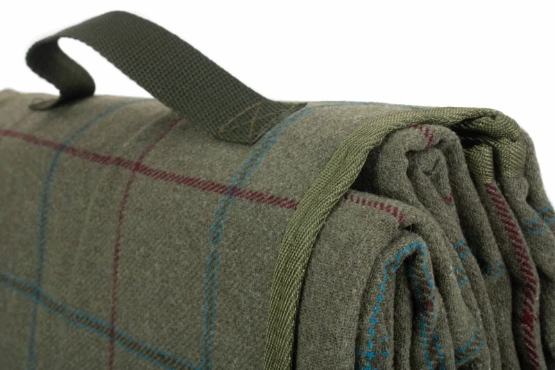 Pikniková deka Green Tweed 142x117 cm