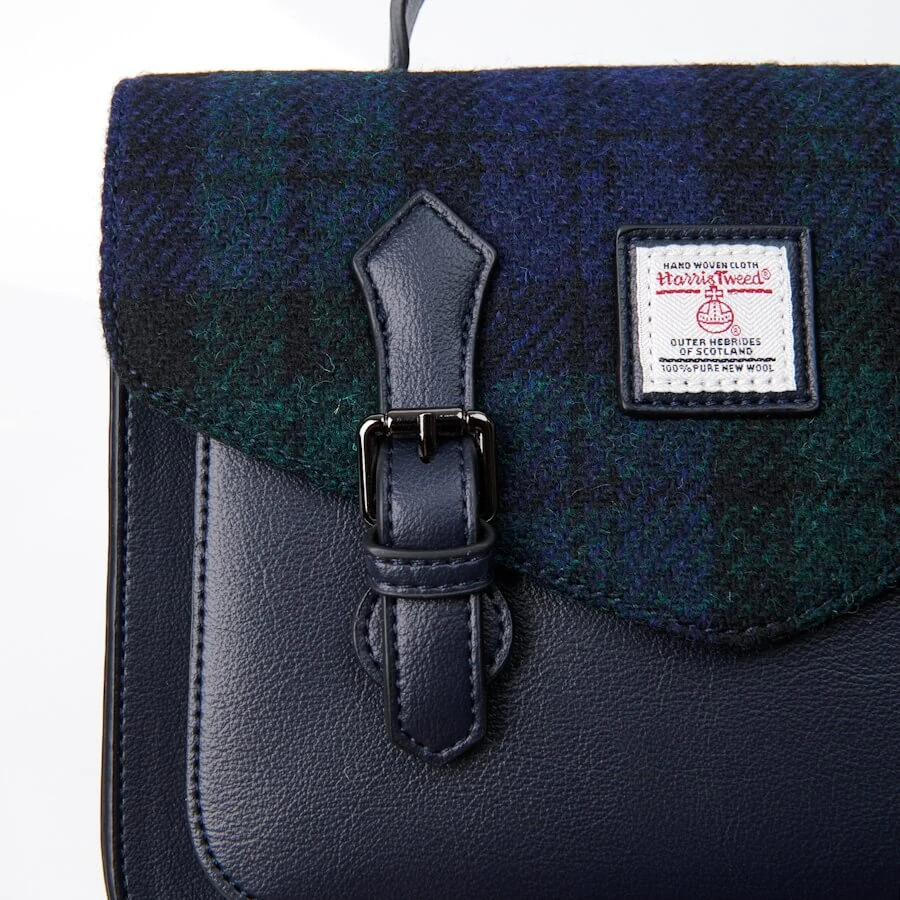 Kabelka The Medium Calton Satchel Black Watch - Islander