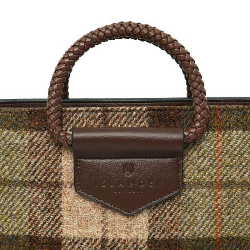 Kabelka The Arran Tote Chestnut Tartan - Islander
