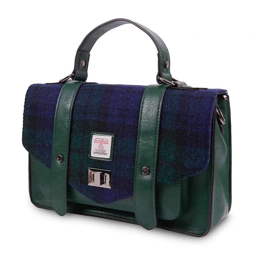 Kabelka The Large Satchel Black Watch - Islander