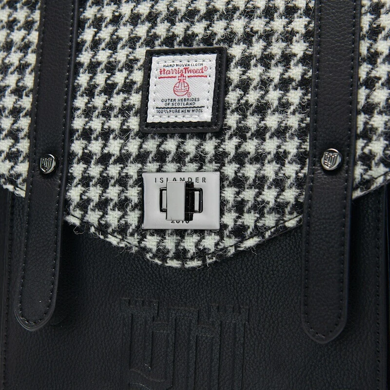 Batoh Mini Carloway Black and White Dogtooth - Islander
