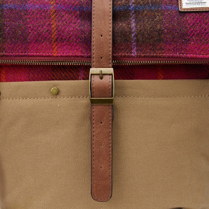 Batoh The Canvas Fuchsia Tartan - Islander