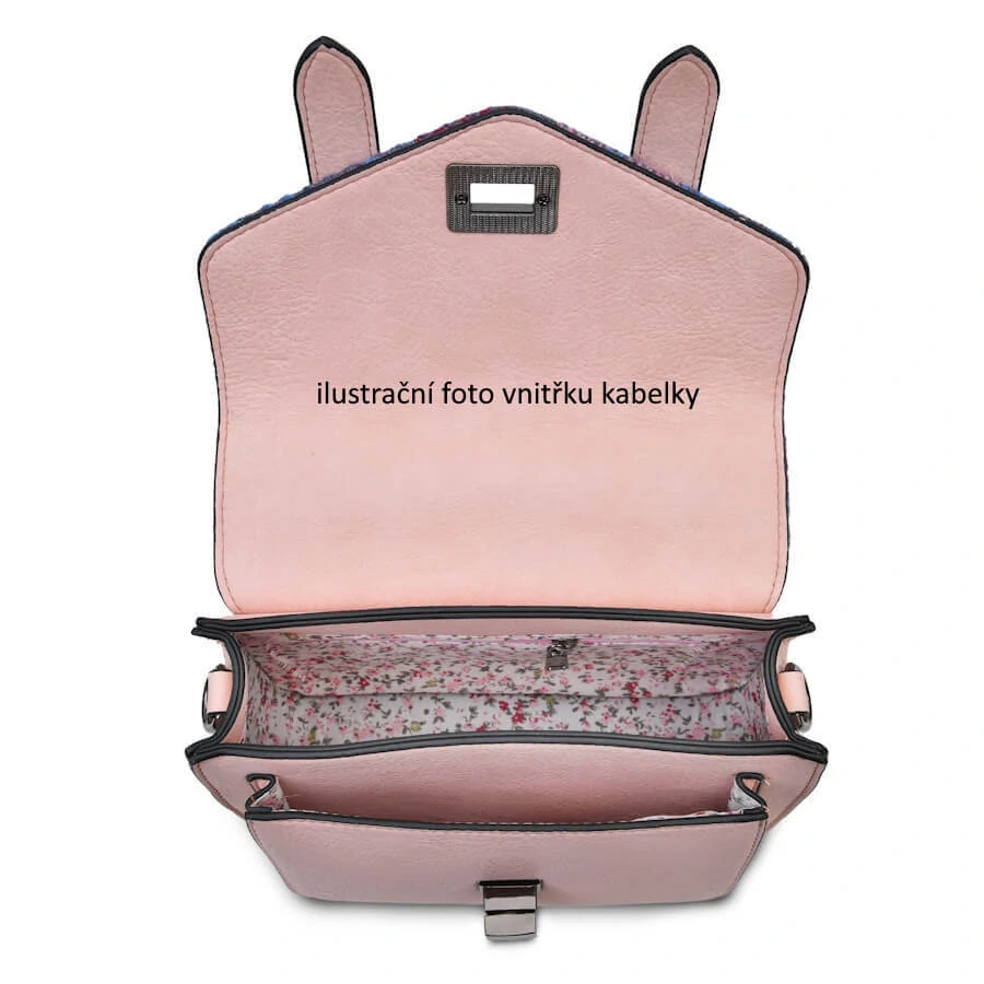 Kabelka The Mini Satchel Navy Tartan - Islander