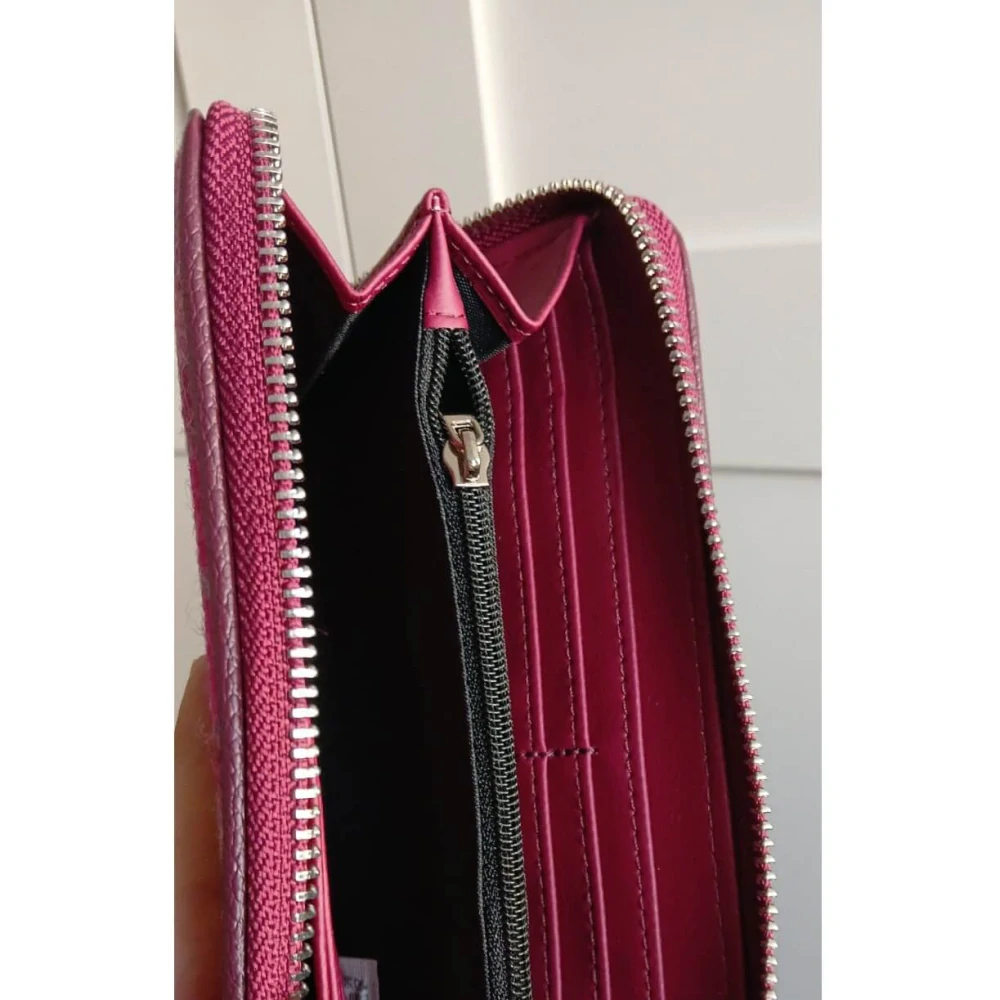 Peněženka Staffa Harris Tweed - Vibrant Pink Buchanan