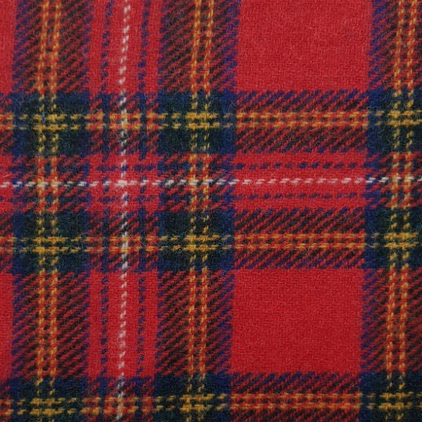 Kabelka Brora Harris Tweed - Royal Stewart