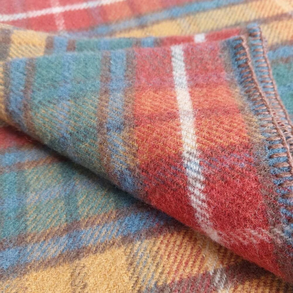 Vlněná deka Tartan Antique Buchanan (bez třásní) 200 x 150 cm Tweedmill