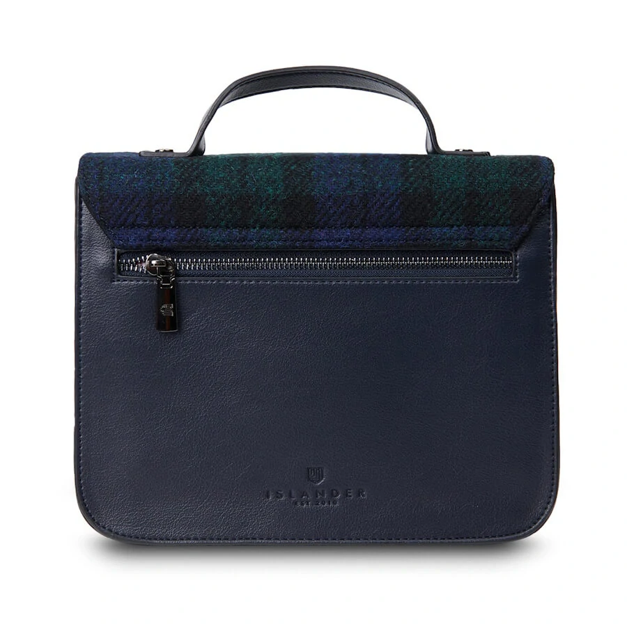 Kabelka The Medium Calton Satchel Black Watch - Islander