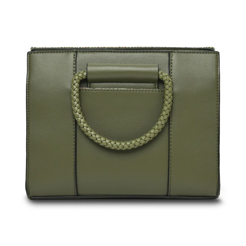 Kabelka The Arran Tote Chestnut Herringbone - Islander