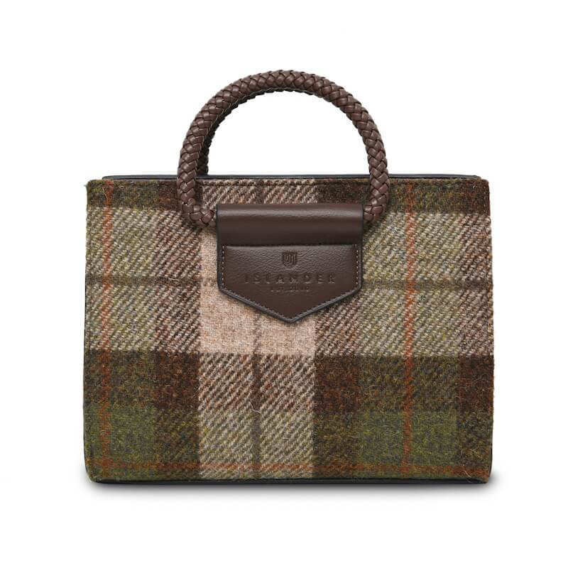 Kabelka The Arran Tote Chestnut Tartan - Islander