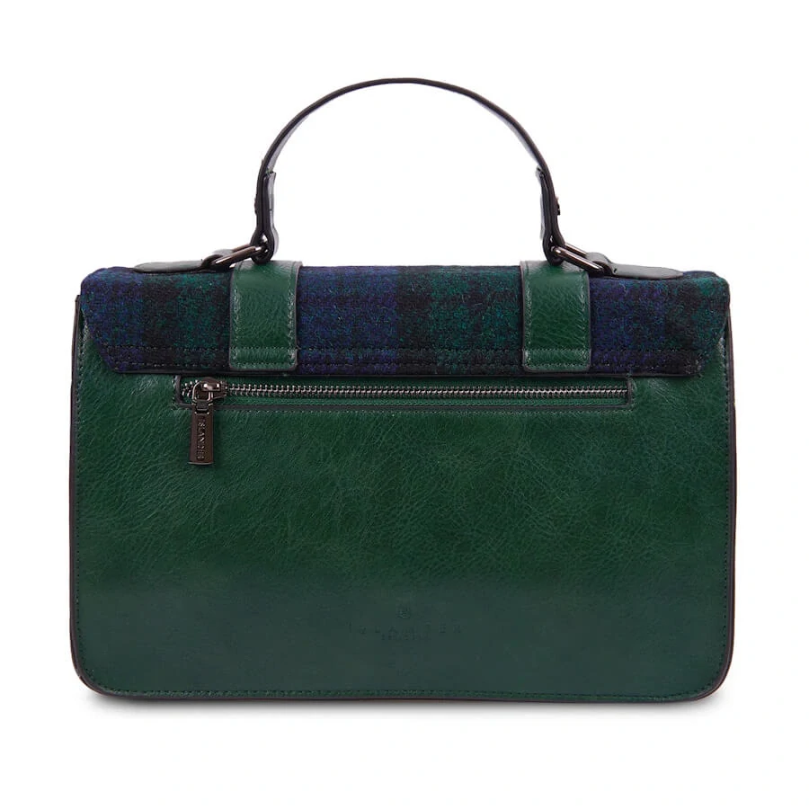 Kabelka The Large Satchel Black Watch - Islander
