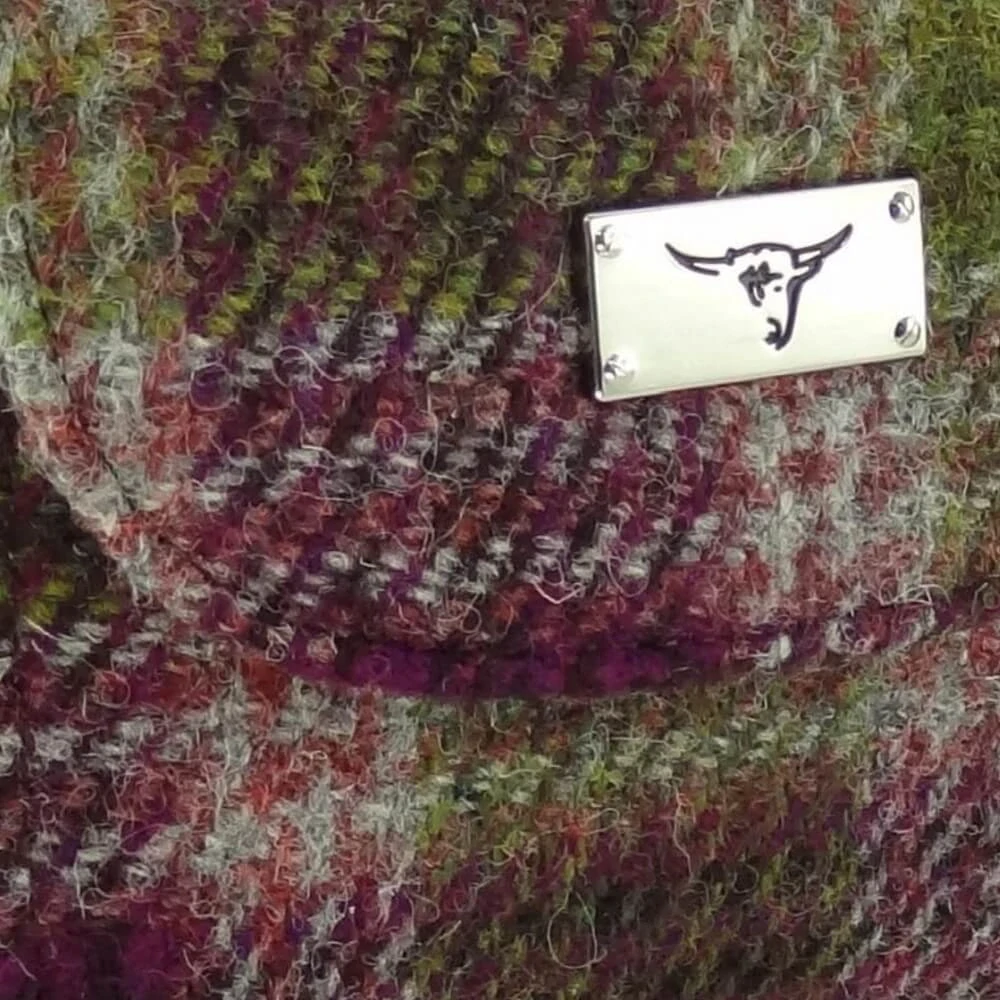Peněženka Jura Harris Tweed Heather Check - Glen Appin