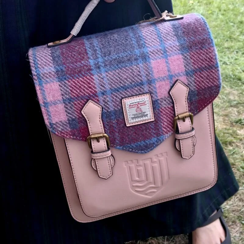 Batoh The Calton Pink and Blue Tartan - Islander 