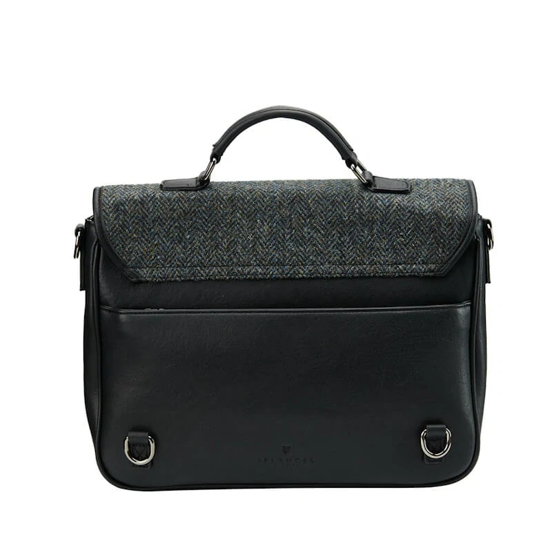 Aktovka / batoh Black Grey Herringbone - Islander