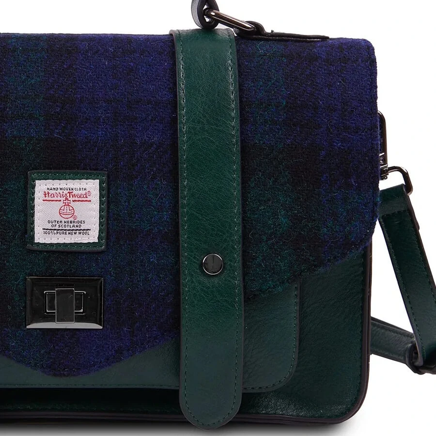 Kabelka The Large Satchel Black Watch - Islander