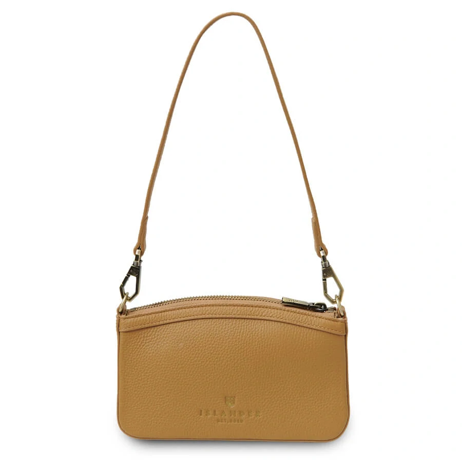 Kabelka The Ailsa Beige Dogtooth kožená - Islander