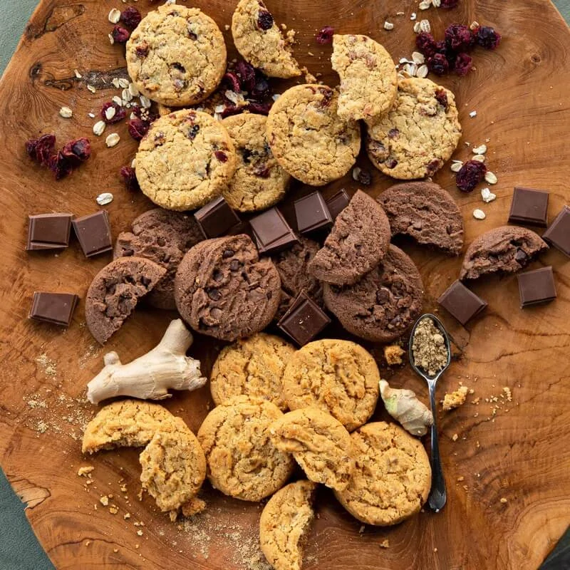 Sušenky s kousky belgické čokolády - Walkers Belgian Chocolate Chunk Biscuits 150g