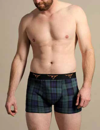 Pánské boxerky Royal Stewart & Black Watch Tartan - sada 2 ks, vel. L