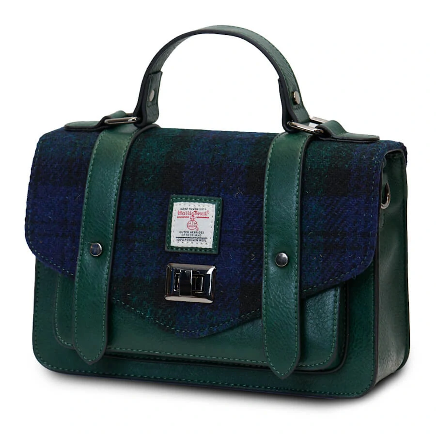 Kabelka The Medium Satchel Black Watch - Islander