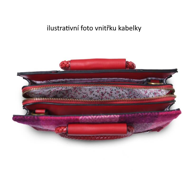 Kabelka The Arran Tote Chestnut Tartan - Islander