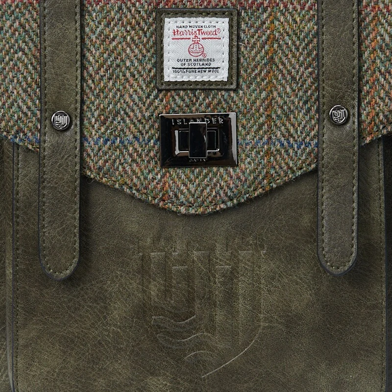 Batoh Mini Carloway Chestnut Herringbone - Islander