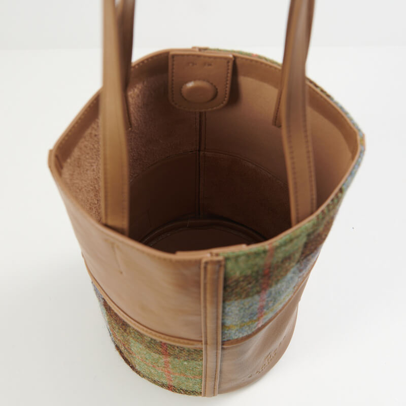 Kabelka The Orlagh Gunn Tartan kožená - Islander