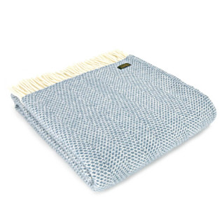 Vlněná deka Beehive Petrol 183 x 130 cm Tweedmill