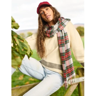 Šála z jehněčí vlny Dress Stewart 160x30 cm Tweedmill