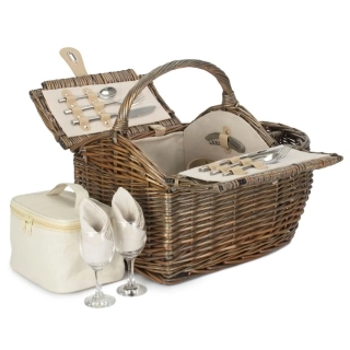 Piknikový koš CUTTY SARK proutěný pro 2 osoby
