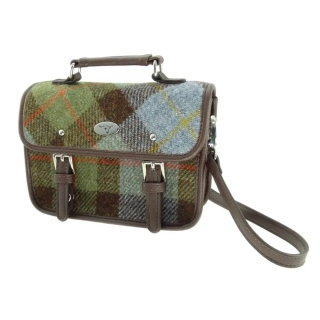 Kabelka Bervie Harris Tweed - Gunn Tartan
