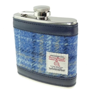Placatka Harris Tweed 170ml - Light Blue Check