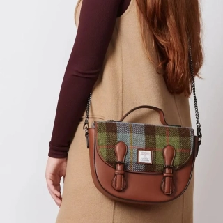 Kabelka The Medium Cobble Satchel Gunn Tartan - Islander